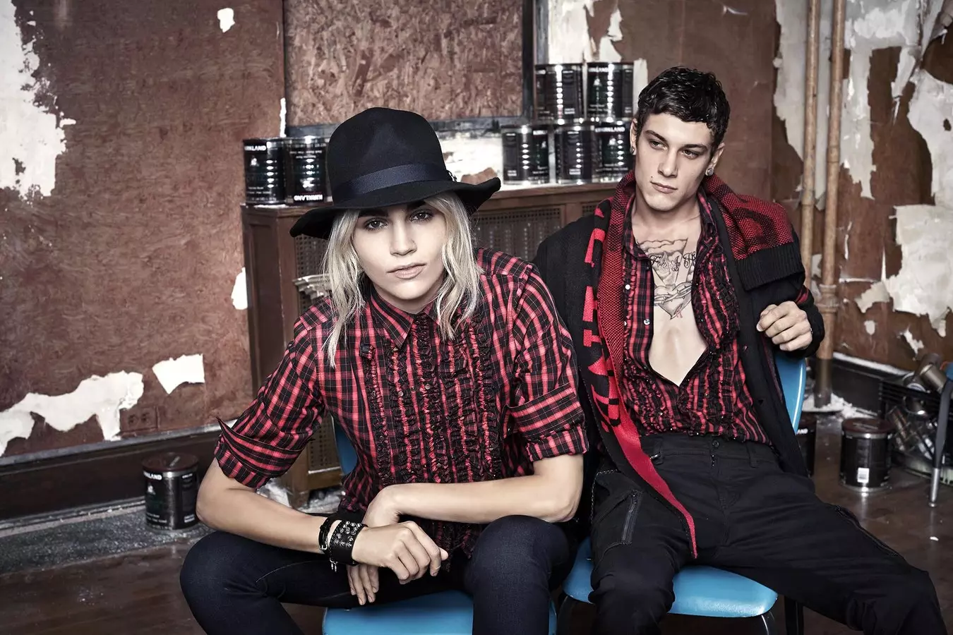 Diesel 2015eko udaberriaurreko dok.: Danielle Levitt Diseinua: Nicola Formichetti