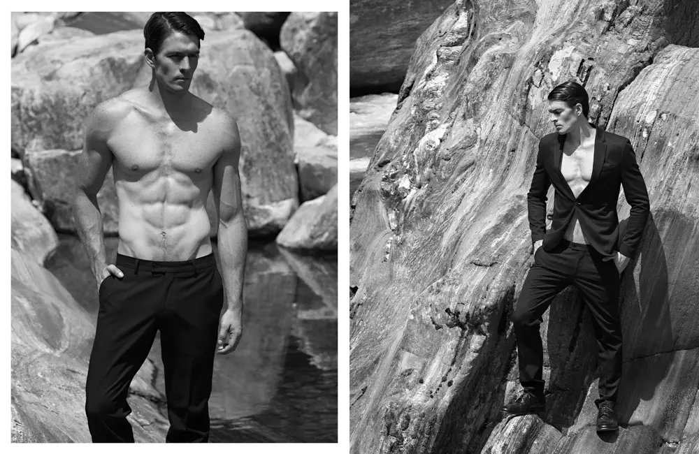 “Black Rocks” es la nueva ola de chicos capturada por el talentoso fotógrafo Alexis Dela Cruz con los recién llegados Chris @ Beyond Models, Krishna @ Urban Management, Pablo @ Montevideo Models y Roger @ Urban Management. Las prendas que se utilizaron fueron Calvin Klein, Armani, Zara y Bench de Michael Cinco.