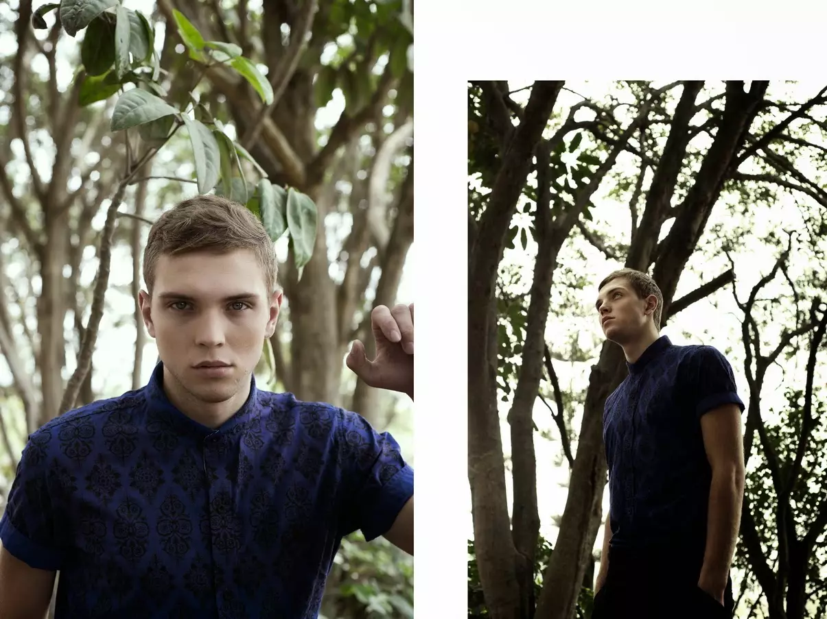 Ukrajinski model Andrey Garkusha od Tina Vargasa - Melancolía