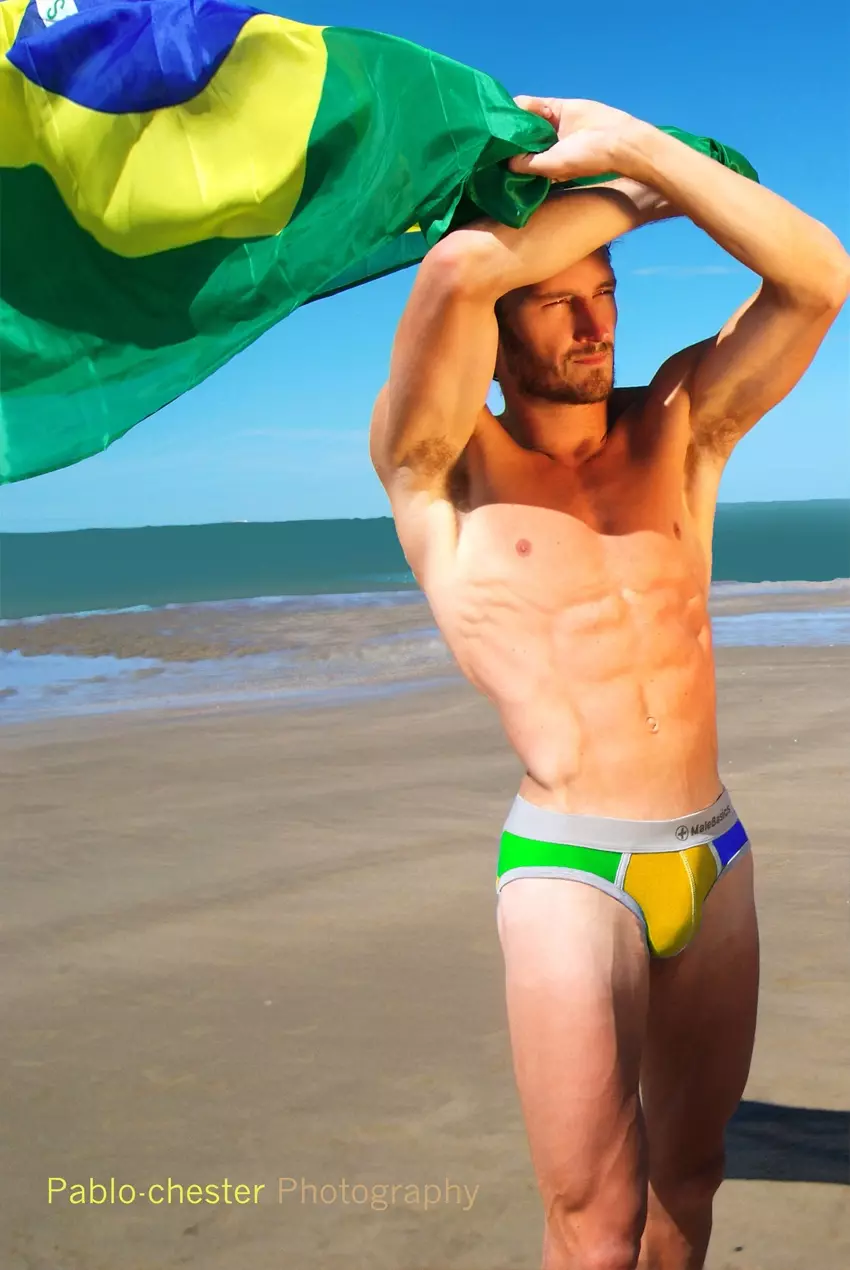 Model Brasil Ripped Jihaime Dos Santos oleh Pablo Chester 3573_4