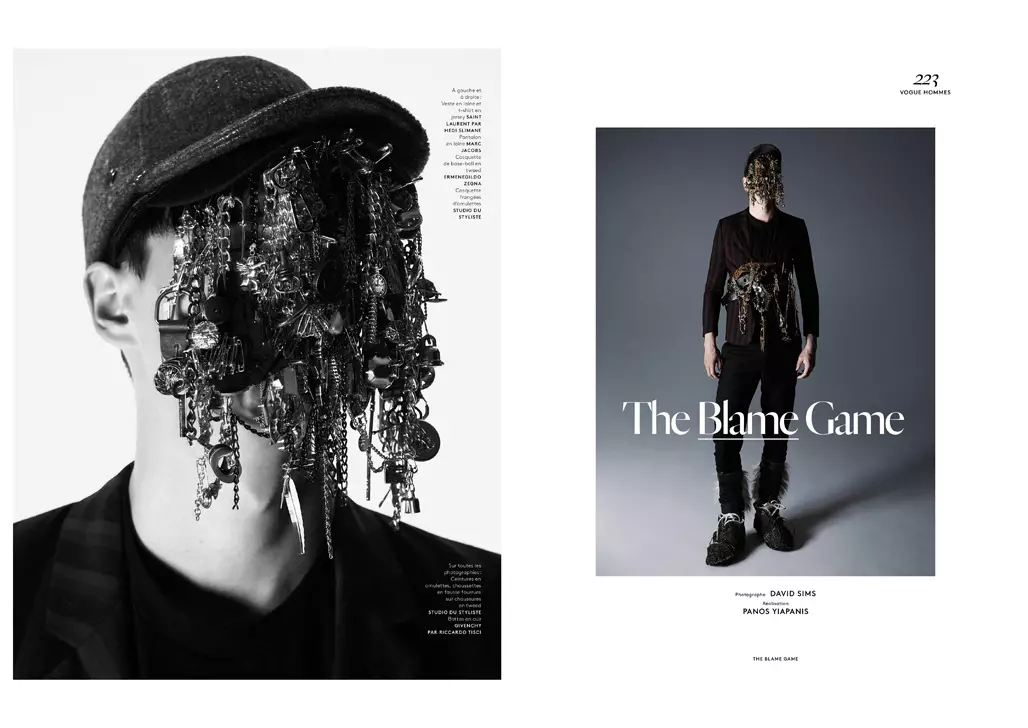 수퍼모델 Filip Hrivnak은 David Sims의 아름다운 사진과 Panos Yiapanis의 스타일링이 포함된 Vogue Hommes International SS15의 초호화 사설로 스크린을 환영합니다.