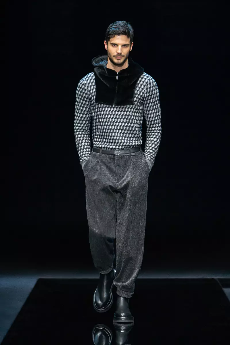 乔治·阿玛尼 (Giorgio Armani) 2021 秋季米兰成衣系列 3595_55