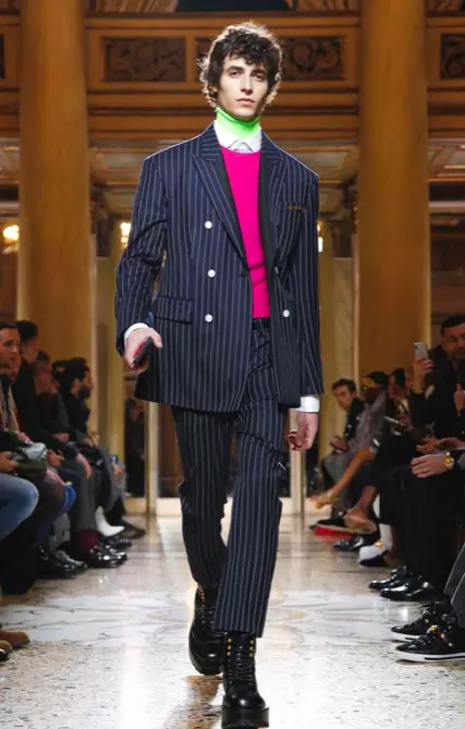 VERSACE MENSWEAR ဆောင်းရာသီ 2018 MILAN11