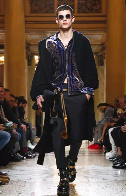 VERSACE MENSWEAR ဆောင်းရာသီ 2018 MILAN14