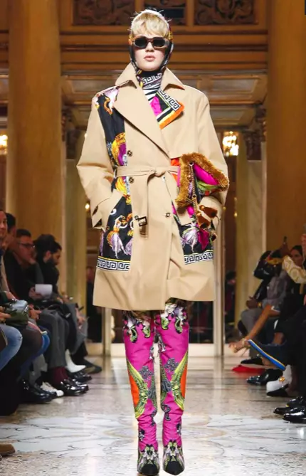 VERSACE MENSWEAR ဆောင်းရာသီ 2018 MILAN17