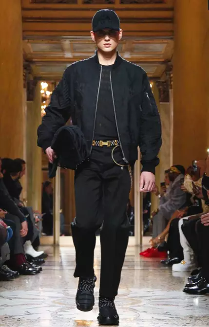 VERSACE uwe mwụda ọdịda oyi 2018 MILAN46