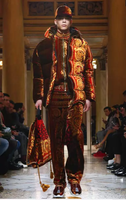 VERSACE MENSWEAR RUDENS ŽIEMA 2018 MILANO8