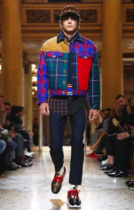 VERSACE MENSWEAR RUDENS ŽIEMA 2018 MILANO9