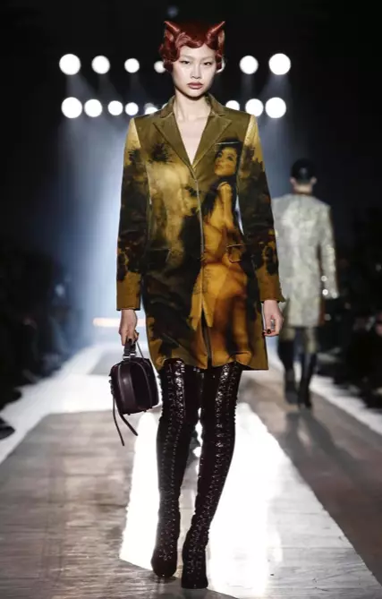 MOSchino Fall Winter 2018 පිරිමි ඇඳුම් සහ කාන්තා පූර්ව එකතුව MILAN21