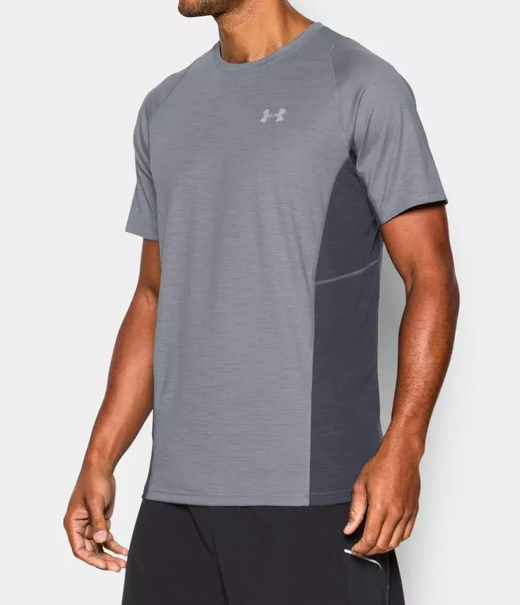 Quero mostrarche anuncios motivadores co sprinter estadounidense Manteo Mitchell, que é a nova cara da roupa deportiva de Under Armour Running. Mitchell é a cara de Charged Wool, unha roupa de tolo de rendemento lixeira e de secado rápido con sudadera con capucha, manga longa, manga curta, zapatillas de correr, leggings de carreira e algúns accesorios.