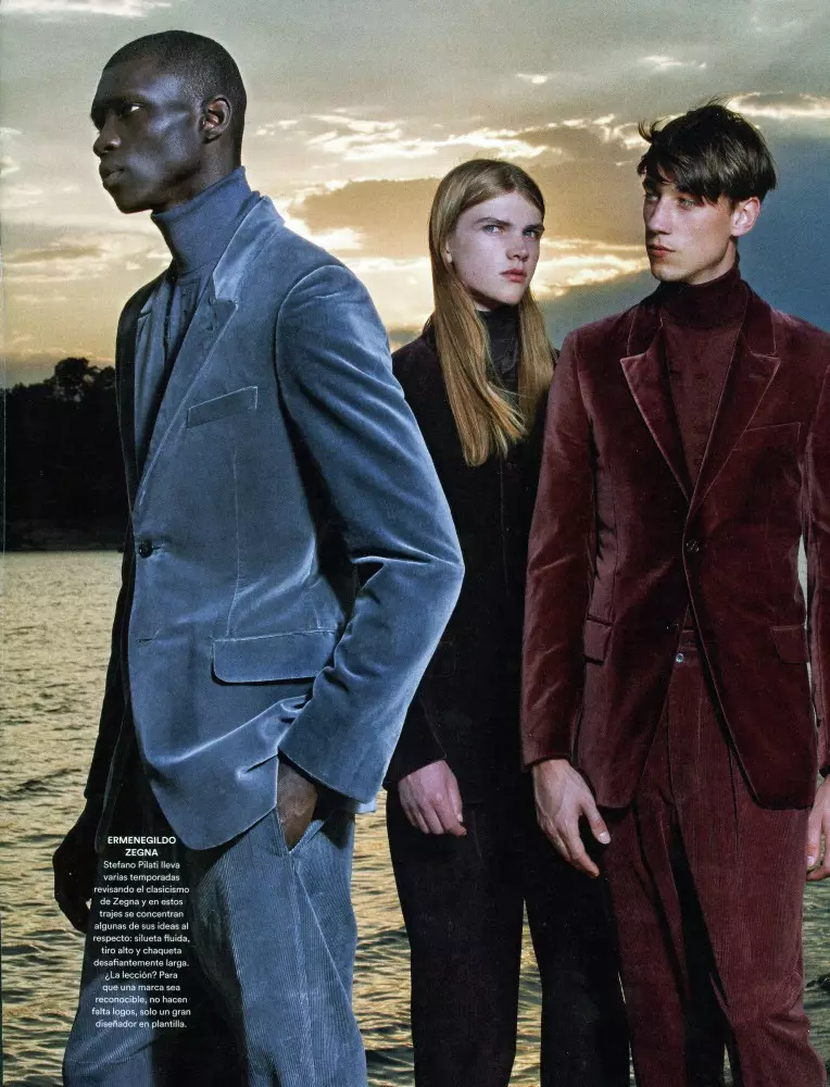 ICON El País Septhemba 2015 Las Colecciones Umthwebuli wezithombe: Gorka Postigo. I-Stylist: Nono Vázquez. Umbhalo: Daniel García.