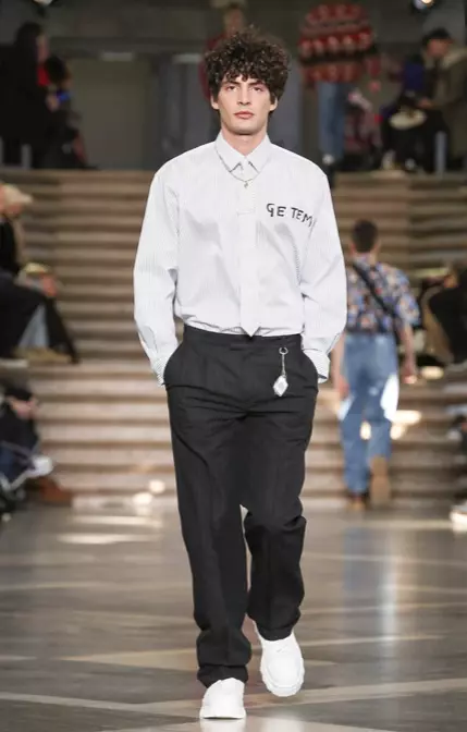 MSGM MENSWEAR SYKSYTALVI 2018 MILANO19