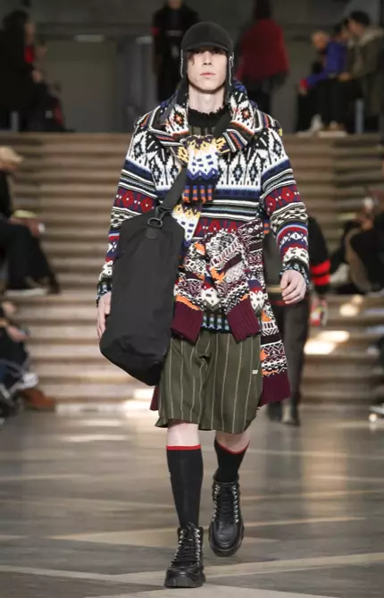 MSGM BĂRBAȚI TOAMNĂ IARNA 2018 MILAN33