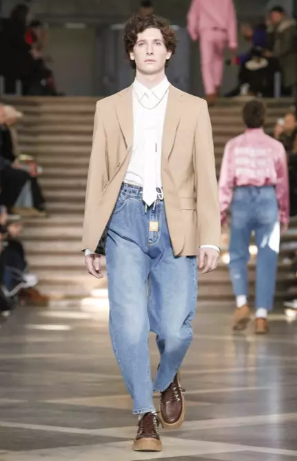 MSGM MENSWEAR isubu igba otutu 2018 MILAN4