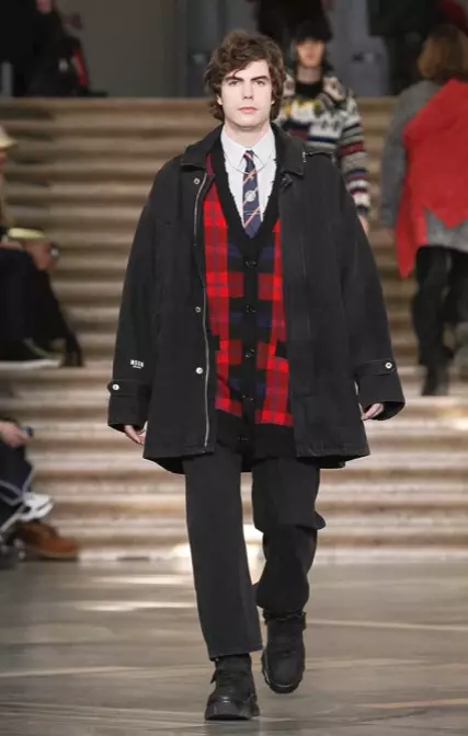 MSGM MANSWEAR VALWINTER 2018 MILAN9