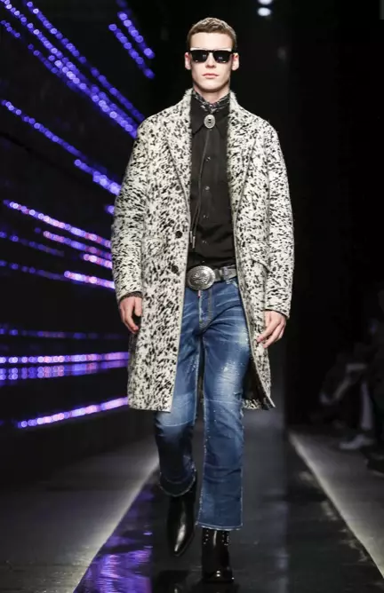 DSQUARED2 MENSWEAR isubu igba otutu 2018 MILAN30