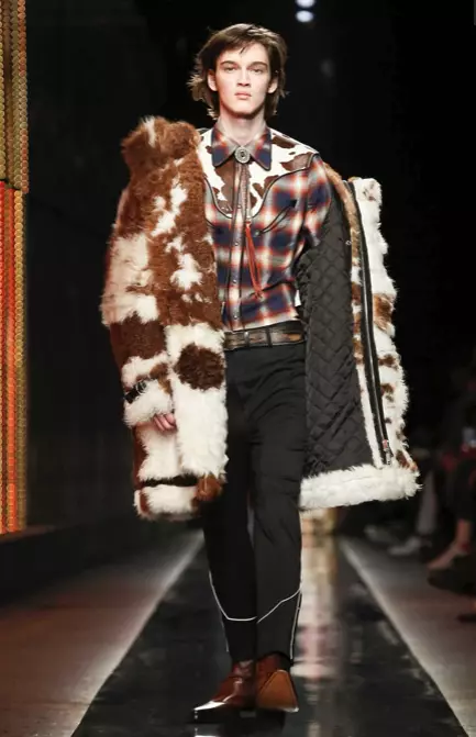 PÁNSKÉ OBLEČENÍ DSQUARED2 PODZIM ZIMA 2018 MILAN55