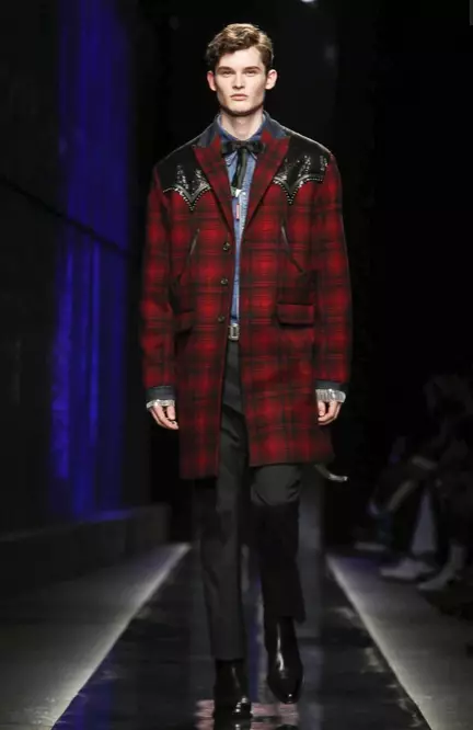 DSQUARED2 2018KO UDAZKEN NEGUKO GIZARTEKO JANTZIA MILAN6