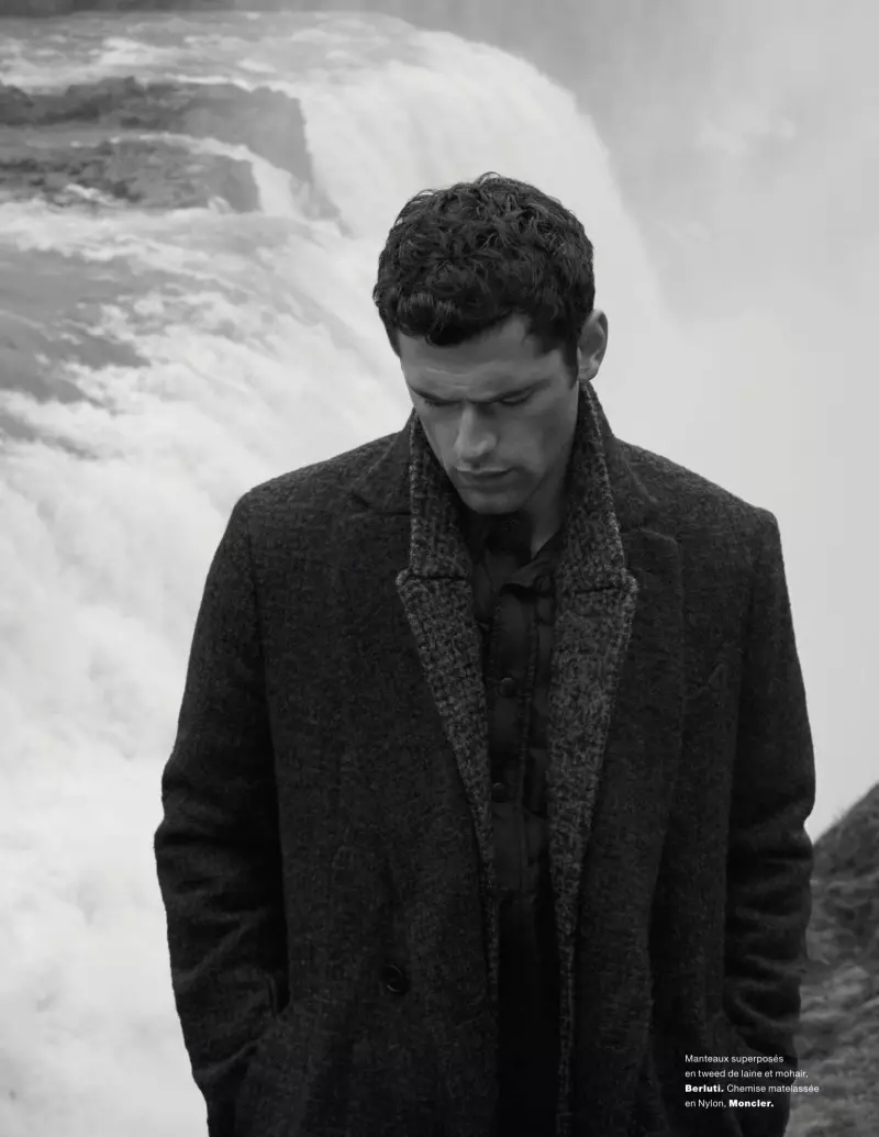 Ich kann mir nicht vorstellen, wo er ist, dies ist ein wunderschöner Ort, an dem Topmodel Sean O’Pry für Numéro Homme Herbst/Winter 2015 atemberaubende Arbeit mit der Linse von Jacob Sutton landet.