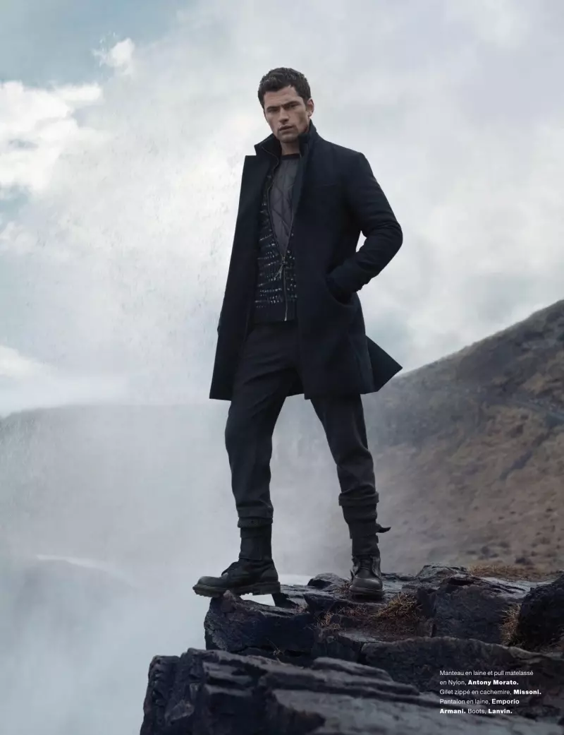 Ich kann mir nicht vorstellen, wo er ist, dies ist ein wunderschöner Ort, an dem Topmodel Sean O’Pry für Numéro Homme Herbst/Winter 2015 atemberaubende Arbeit mit der Linse von Jacob Sutton landet.