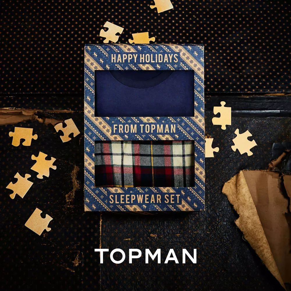 AW14 Topman የገና ዘመቻ - አሁንም ሕይወት ፎቶግራፊ