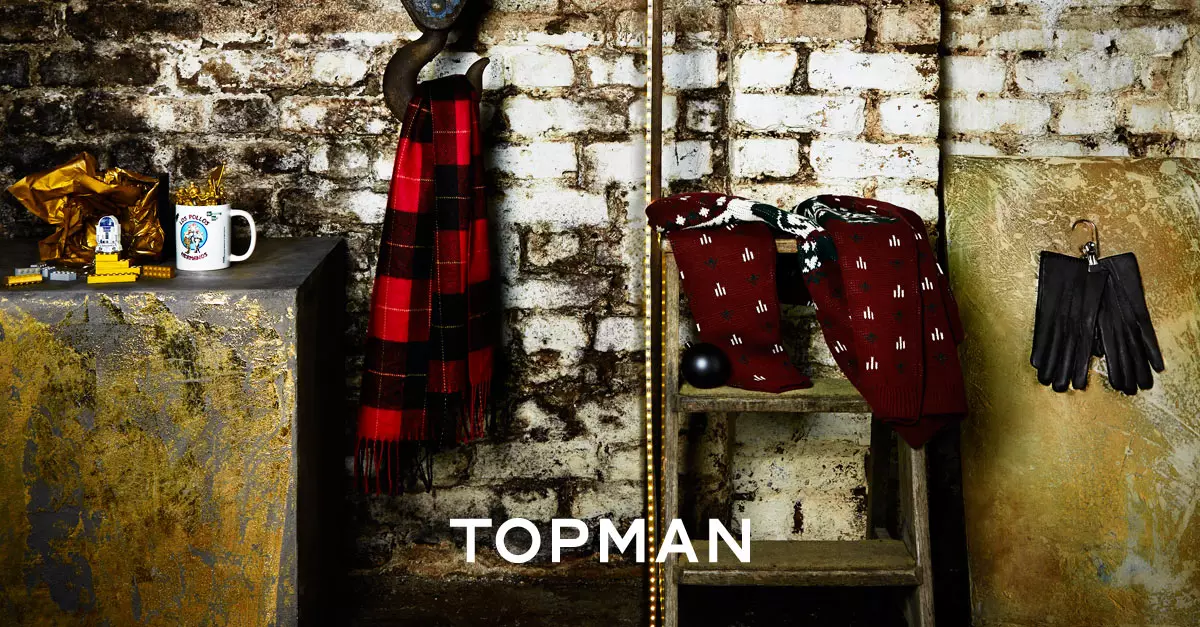 AW14 Topman យុទ្ធនាការបុណ្យណូអែល - ការថតរូបនៅតែមានជីវិត