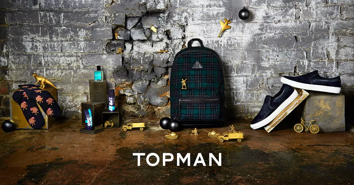 Калядная кампанія AW14 Topman - фатаграфія нацюрморта