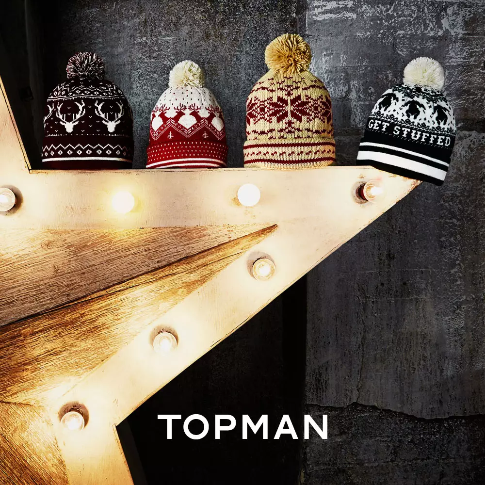 AW14 Topman საშობაო კამპანია - ნატურმორტის ფოტოგრაფია