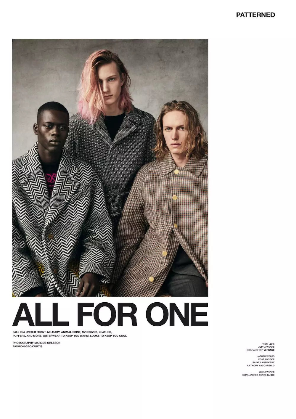 VMan Herfst-Winter 2019.20 door Marcus Ohlsson