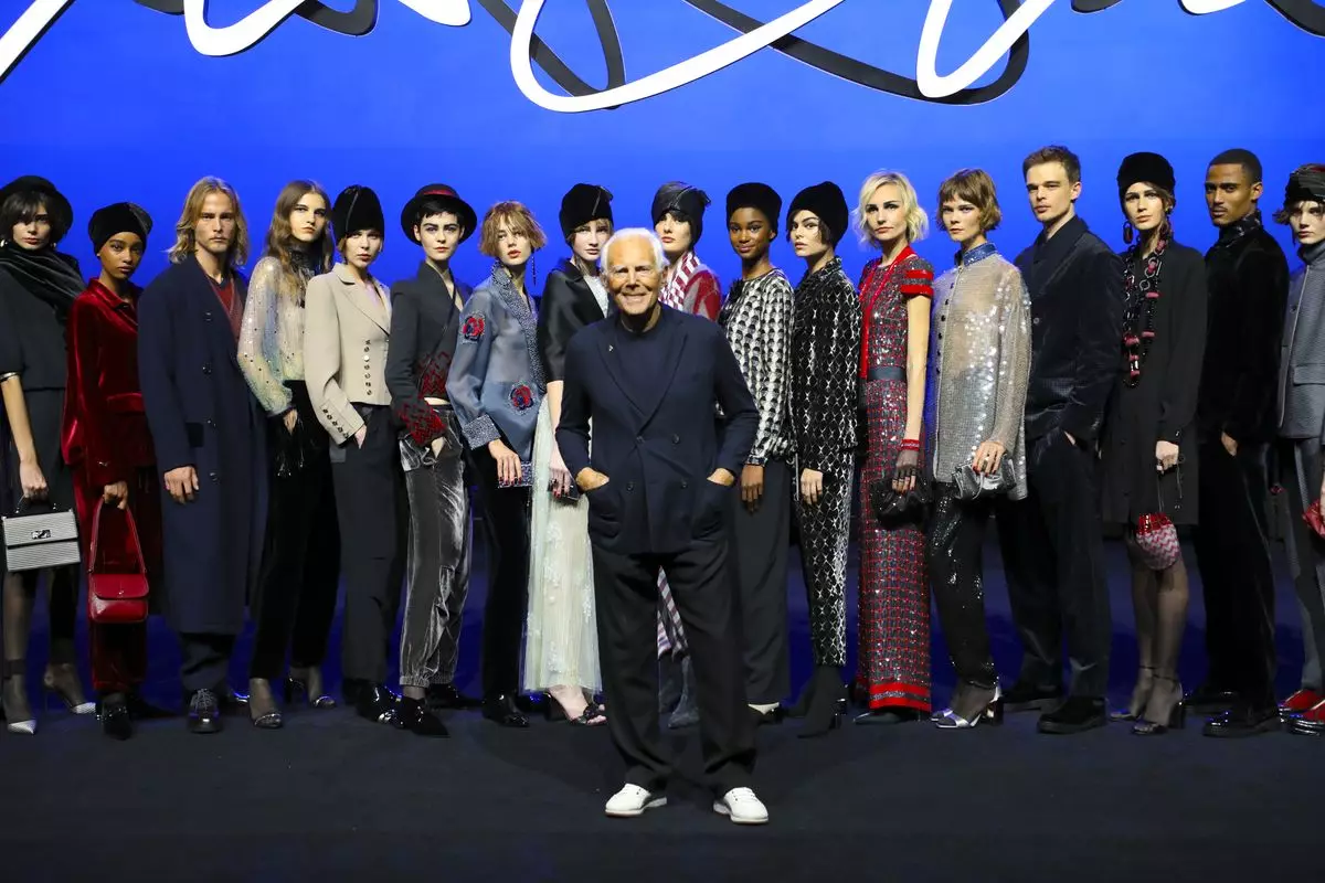 Giorgio Armani 2020. aasta sügise eel Milano