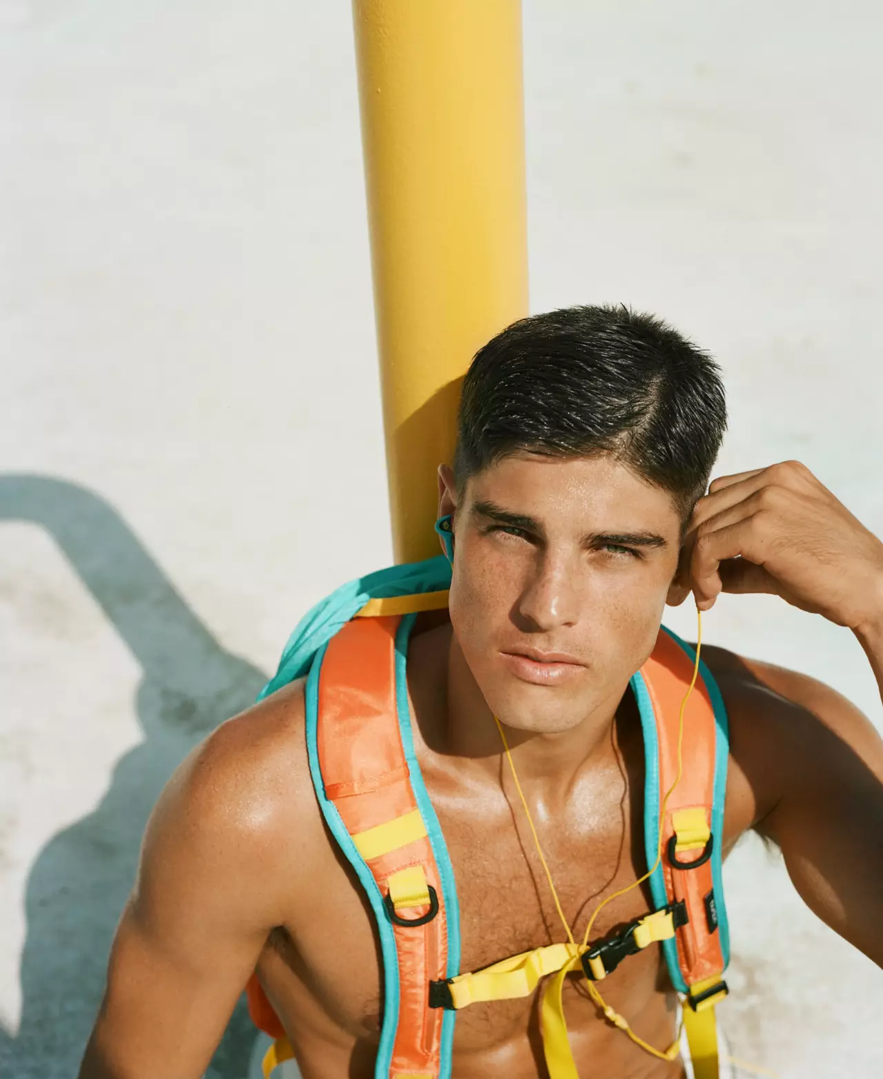 2010년 8월 GQ를 위한 Doug Inglish의 Evandro Soldati