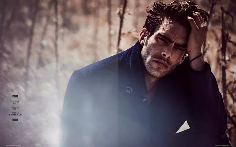 It Spaanske topmodel Jon Kortajarena is fotografearre troch Matthew Brookes en stylearre troch Manuela Hainz, foar de novimber 2015-útjefte fan GQ Germany.