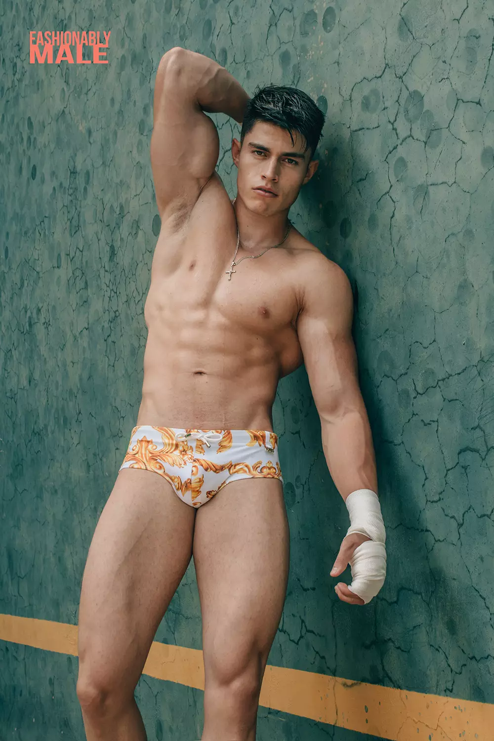 Edwin Mora od Chrisa Femata za Fashionably Male Webzine