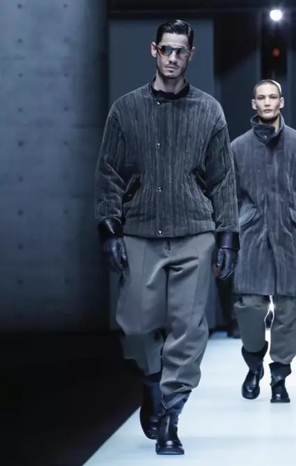 GIORGIO ARMANI FÉRFI RUHA 2018. ŐSZI TÉL MILÁNÓ3