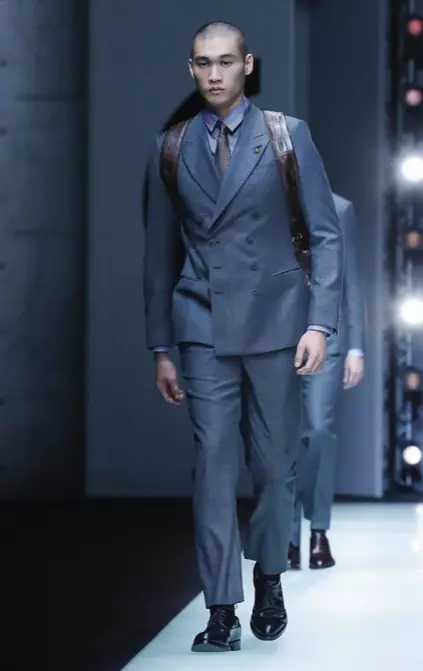 GIORGIO ARMANI පිරිමි ඇඳුම් වැටීම ශීත ඍතුව 2018 MILAN13