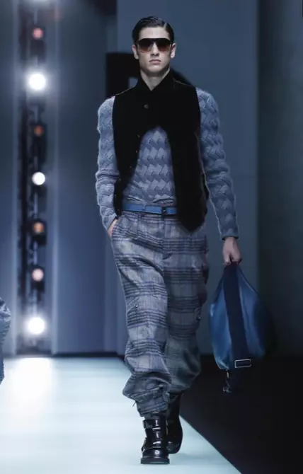 GIORGIO ARMANI MENSWEAR האַרבסט ווינטער 2018 מילאַן 8