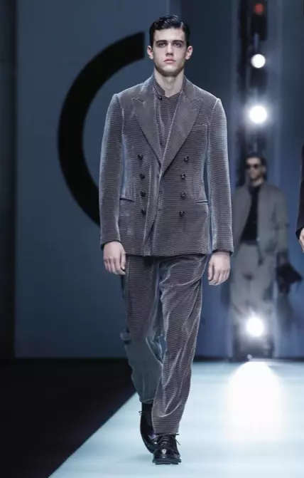 GIORGIO ARMANI MENSWEAR AŬTUNO VINTRO 2018 MILANO12