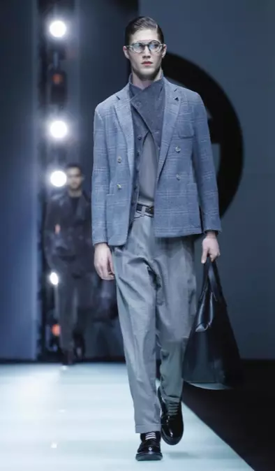 GIORGIO ARMANI MIESTEN VAATTEET SYKSY TALVI 2018 MILANO11