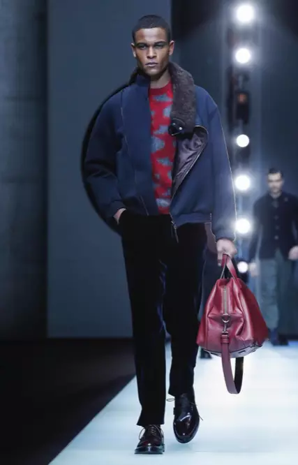 GIORGIO ARMANI HERREKLÆR HØST VINTER 2018 MILAN23