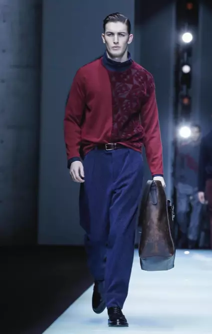 GIORGIO ARMANI BĂRBAȚI TOAMNĂ IARNA 2018 MILAN26