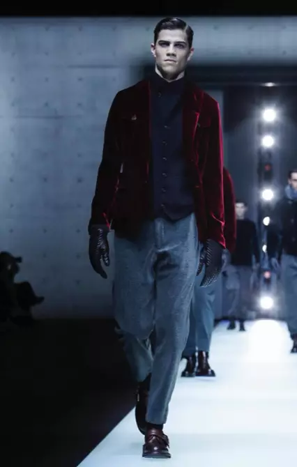 GIORGIO ARMANI MENSWEAR PAYÎZ ZIVISTAR 2018 MILAN30