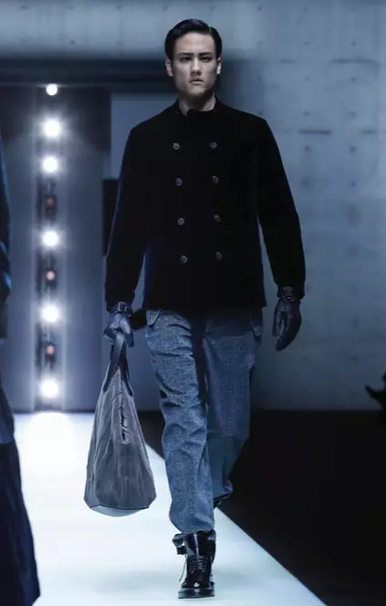 GIORGIO ARMANI MENSWEAR PAYÎZ ZIVISTAR 2018 MILAN34