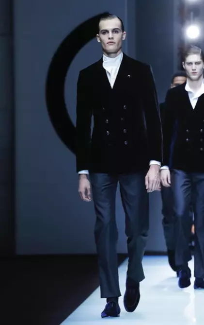 GIORGIO ARMANI HERREKLÆR HØST VINTER 2018 MILAN43