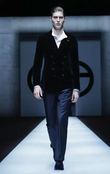 GIORGIO ARMANI MENSWEAR PAYÎZ ZIVISTAR 2018 MILAN44