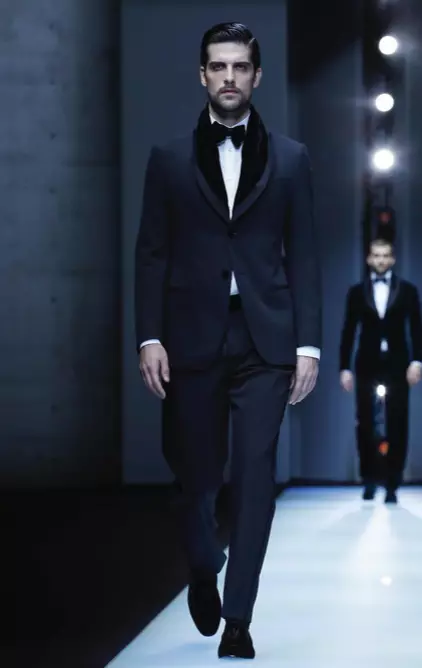 GIORGIO ARMANI MENSWEAR AŬTUNO VINTRO 2018 MILANO46