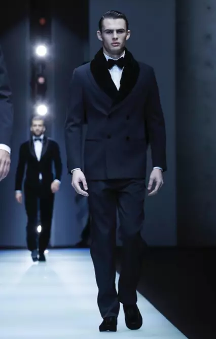 GIORGIO ARMANI MENSWEAR האַרבסט ווינטער 2018 מילאַן47