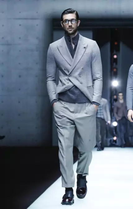 GIORGIO ARMANI HERREKLÆR HØST VINTER 2018 MILAN55