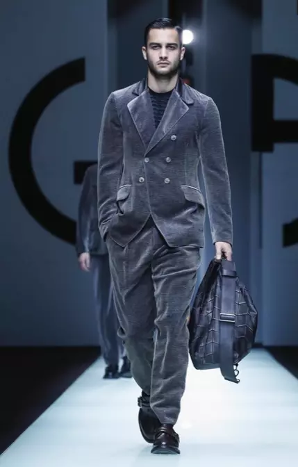 GIORGIO ARMANI MENSWEAR FALL WINTER 2018 มิลาน 56