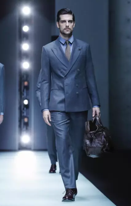 GIORGIO ARMANI BĂRBAȚI TOAMNĂ IARNA 2018 MILAN58