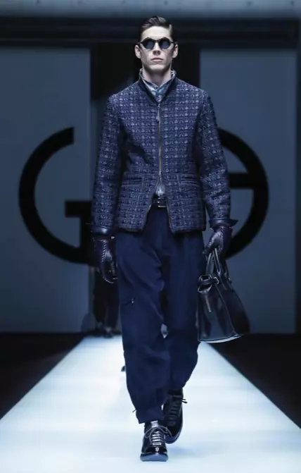 МУЖЧЫНА GIORGIO ARMANI ВОСЕНЬ ЗІМА 2018 МІЛАН60